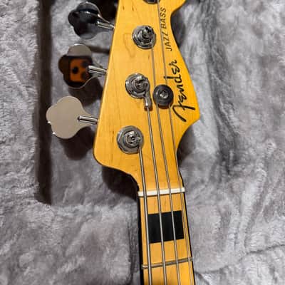 Fender American Ultra Jazz Bass with Maple Fretboard 2019 - Present - Cobra Blue image 6