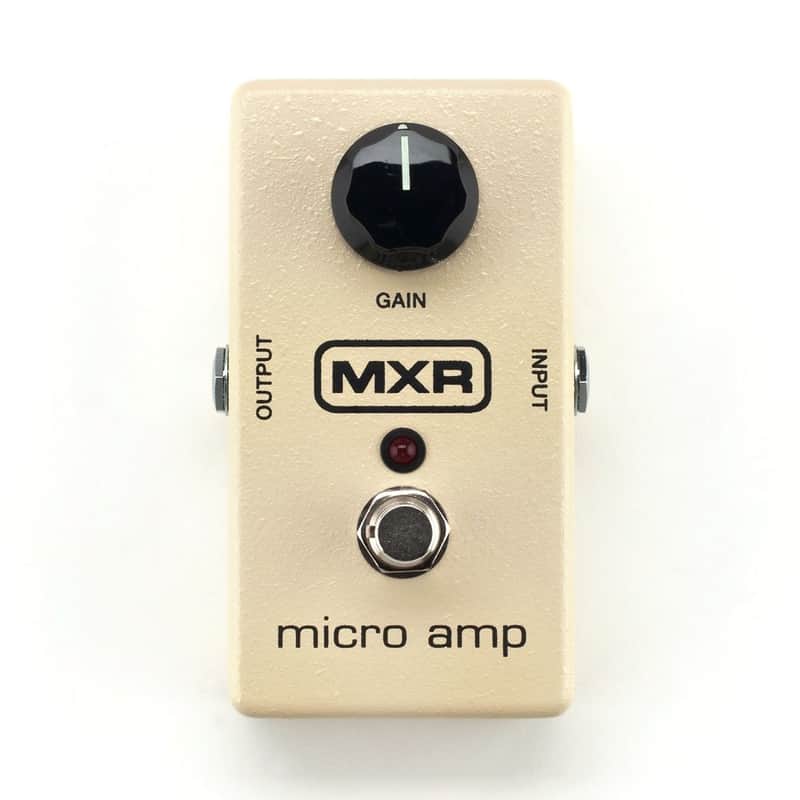 Dunlop MXR Series M133 Micro Amp Guitar Effect Pedal image 1