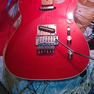 Rare Vintage Kramer Classic III Candy Apple Red Telecaster w Seymour Duncan & Floyd Rose WoW Player image 1