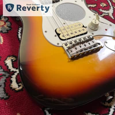 1993-1994 Fender Japan ST-Champ Mini Stratocaster Built-in Amp Sunburst MIJ image 5