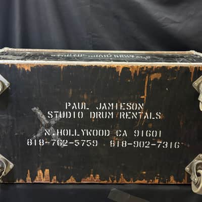 Paul Jameson's Anvil 37x18x23" Rolling Five Snare Tour Case image 3