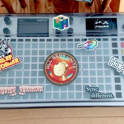 Squarp Hapax Decksaver Protective Polycarbonate Fitted Cover w/ Squarp stickers image 2