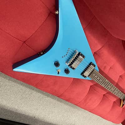 Epiphone Demon V Electric Guitar 2001/2002 - Metallic Blue image 3