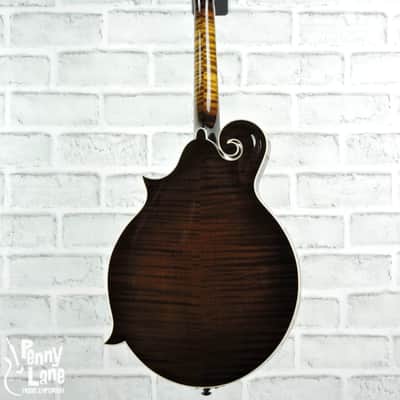Northfield Big-Mon Icelandic Brown Adirondack Spruce Top F-Style Mandolin with Case image 2