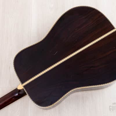 1977 Yamaha L-10 Vintage Dreadnought Acoustic Guitar, Spruce & Rosewood w/ Case & Hangtag, Japan image 18