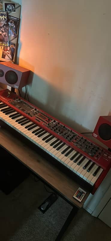Nord Stage 3 SW73 Compact 73-Key Semi-Weighted Digital Piano 2017 - Present - Red image 1