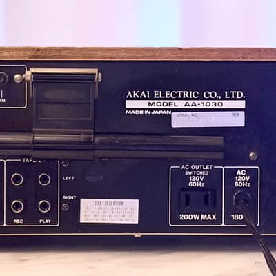 ✨ Akai AA-1030 Vintage Stereo Receiver – Professionally Serviced – New Lamps – 30 WPC – Made in Japan image 24