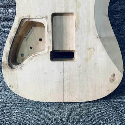 Unfinished Basswood HSS Guitar Telecaster Tele Style Body image 6