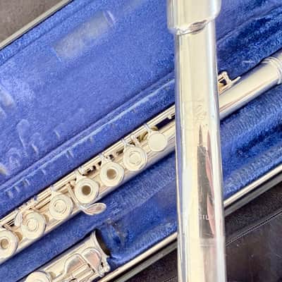 Gemeinhardt 3SHB/Model V Intermediate Flute - Custom Silver SY51 Head, Open Hole, B Foot - Fresh Service, Ready To Play! image 7