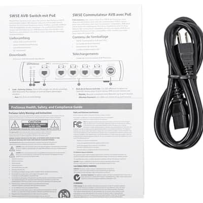 4) PRESONUS EarMix 16M 16x2 16-Ch. AVB In-Ear Monitor Mixers+K553 MK2 Headphones image 6