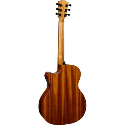 Lag T88ACE Tramontane 88 Auditorium Cutaway Solid Spruce Top Khaya Neck 6-String Acoustic-Electric Guitar image 3