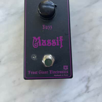 Frost Giant Electronics Massif 1-knob Fuzz Pedal image 1