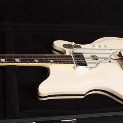 National Val-Pro 84 Solid Body Electric Guitar (1962), ser. #T-73971, black tolex hard shell case. image 14