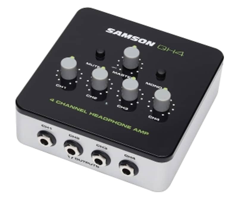 Samson Audio QH4 4-Channel Headphone Amplifier image 1