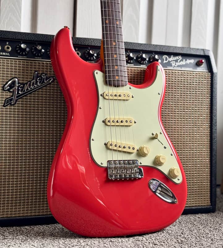 2024 Fender ‘61 Stratocaster AVRI - Fiesta Red