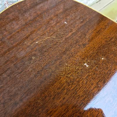 Vintage 1966 Gibson FJN Folk Acoustic Guitar w/ TKL Hardshell Case! image 16