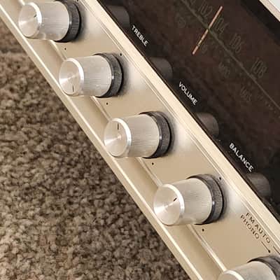 Sansui Vintage Sansui 350A stereo receiver 1976 - Black image 6