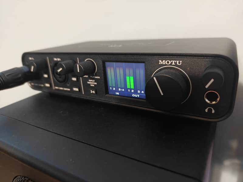 MOTU M4 USB-C Audio Interface 2019 - Present Black image 1