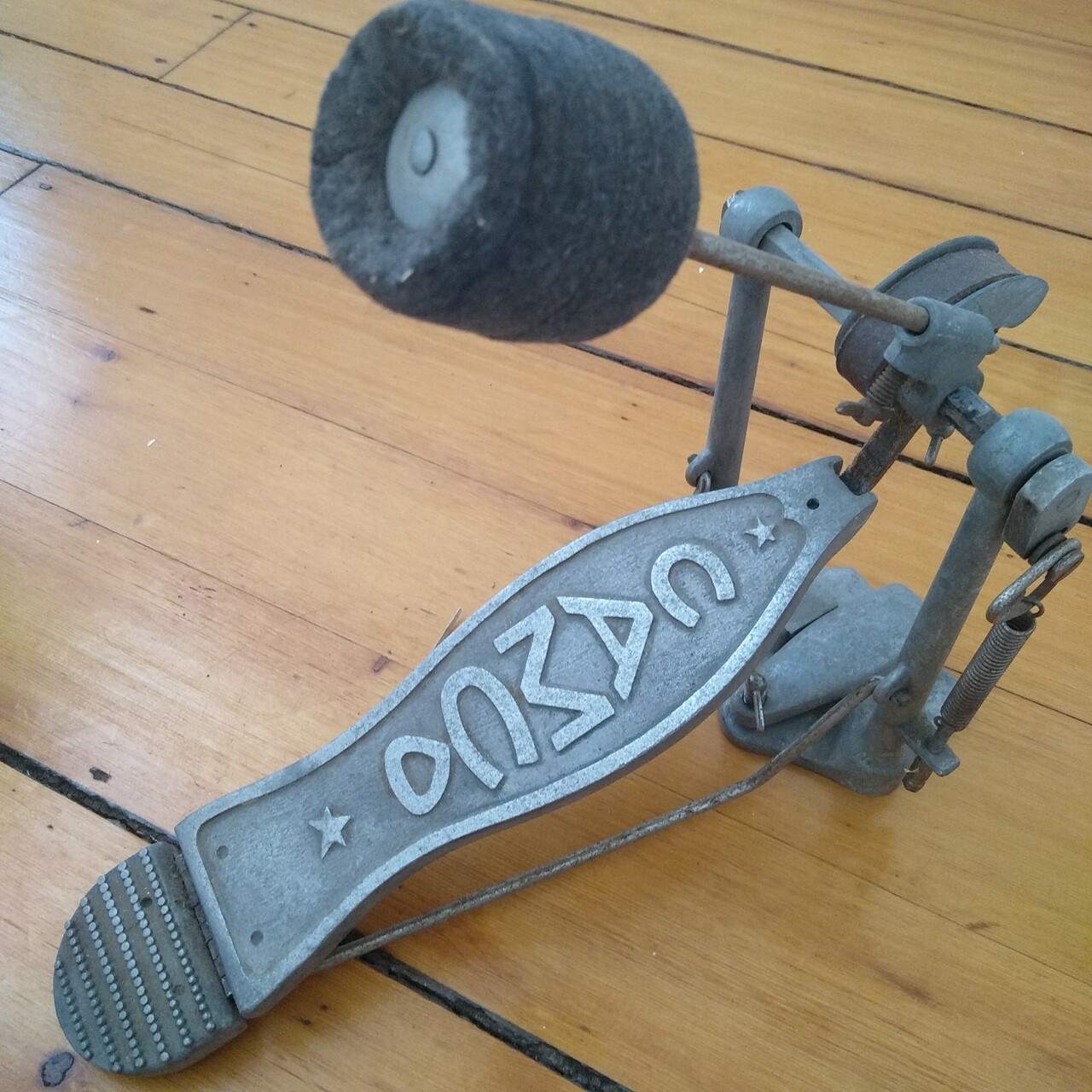 Camco Bass Drum Pedal Model 5000 Single Spring Vintage 60s Made In USA Hardware — main photograph