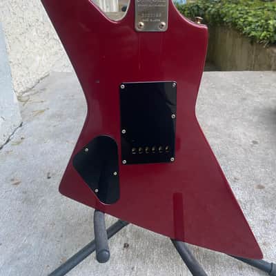 Aria II Delux Custom Explorer 1980s - Burgundy image 17
