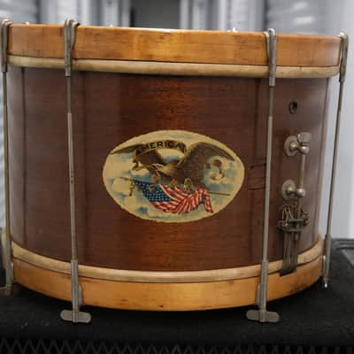 Early 1900's Marching Snare - Field Drum / Floor Tom / Parade Drum - 16x12 image 1