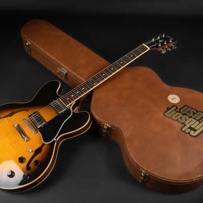 1996 Gibson ES-335 Dot - Figured Vintage Sunburst | USA Good Wood Era Semi-Hollow 57 Classic Humbucker | OHSC image 25