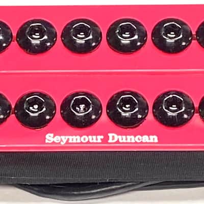Seymour Duncan SH-8B Invader 6 String Bridge Humbucker - NEON PINK image 1