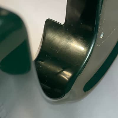 2000's Japan Jackson DKMGT Dinky Arched Top Forest Metallic Green Guitar Body Hard Tail image 21