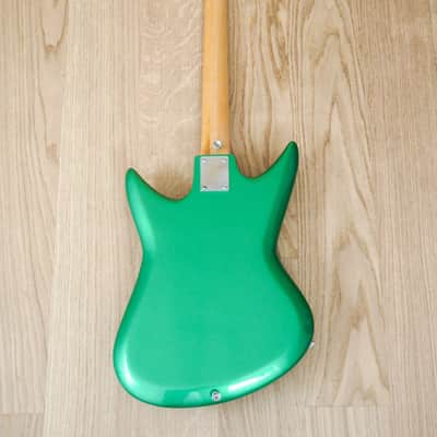 1960s Teisco Del Rey K3L ET-312 Shark Fin Vintage Electric Guitar Green Japan image 3
