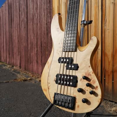 Schecter DIAMOND SERIES Reaper-5 Natural Satin 5-String Electric Bass Guitar image 5