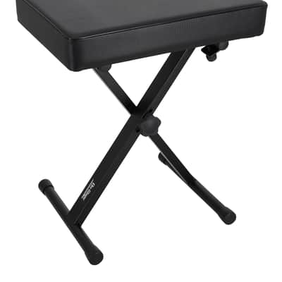 On-Stage KT7800 Three-Position Adjustable X-Style Keyboard Bench+Laptop Backpack image 2