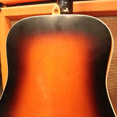 Vintage 1967 Levin (Martin) LN26 Goliath Made in Sweden Sunburst Acoustic Guitar image 22