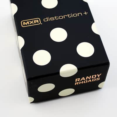 MXR RR104 Randy Rhoads Signature Special Edition Distortion + 2024 - Present - Black / White Polka Dots image 4