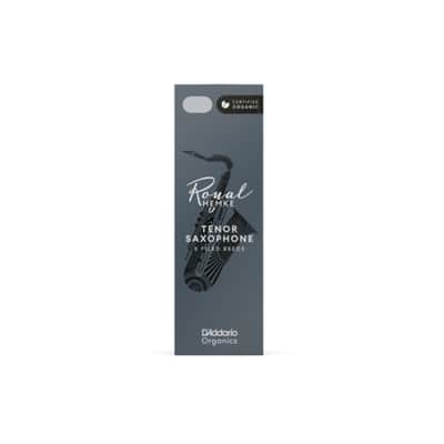 D'Addario Woodwinds Royal Hemke Organic Tenor 2,5 - Reed for Tenor Saxophones image 2