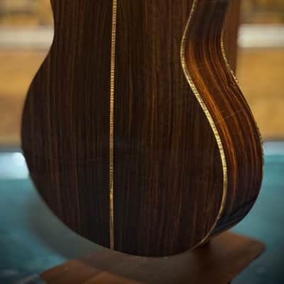 2007 R. Taylor Style 1 Swiss Alpine Spruce/ Beautiful Straight Grain Cocobolo/ Flame Koa Binding image 17