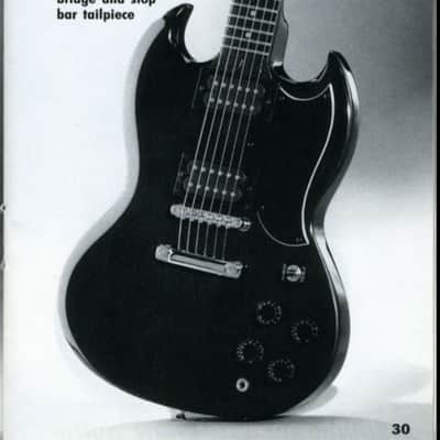 Epiphone SG G-400 1991 Ebony MIK W/Planet Waves Locking Tuners image 10