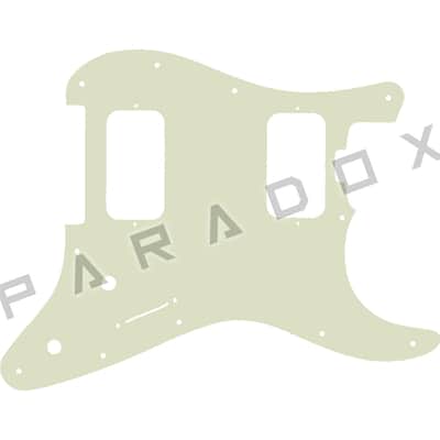 Custom Pickguard For 2023 - 2024 Made in Mexico Charvel Pro-Mod So-Cal Style 1 HH HT E - Parchment Solid Thin  .060"