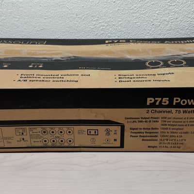 (Excellent Condition) Russound P75 2-Channel Amplifier 2800-536267 - Black image 9