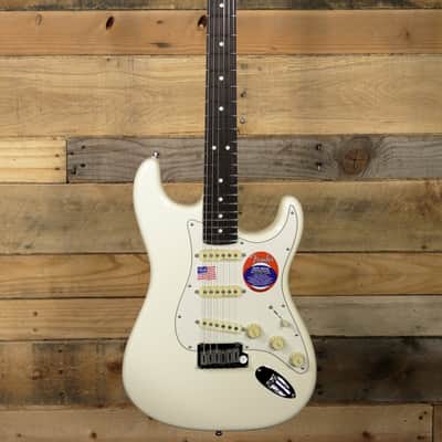 Fender Jeff Beck Stratocaster Electric Guitar Olympic White w/ Case "Mint Condition" image 4