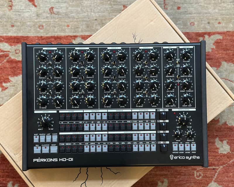 Erica Synths PĒRKONS HD-01 - Black image 1