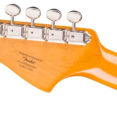 Squier Classic Vibe '60s Jazzmaster Laurel Fingerboard Tortoishell Pickguard Tahitian Coral image 5