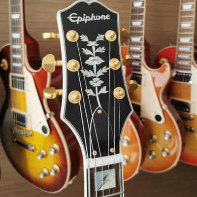 Epiphone Emily Wolfe "White Wolfe" Sheraton 2023 - Aged Bone White image 4