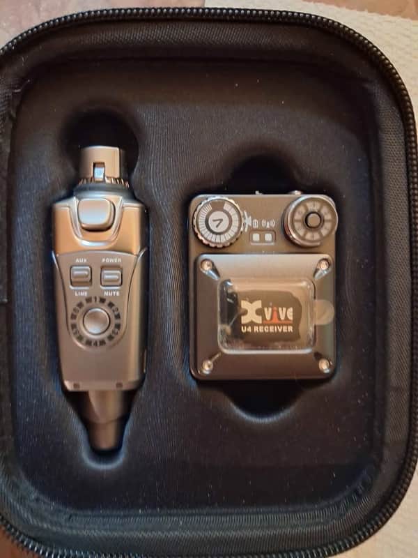 Xvive U4 Wireless In-Ear Monitor System 2019 - 2020 - Black image 1