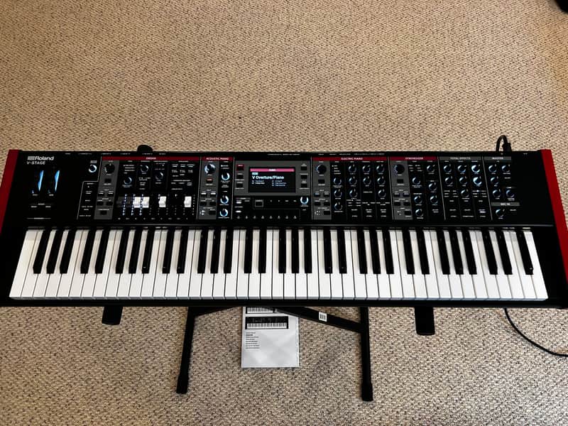 Roland V-Stage 76 Digital Stage Piano 2025 - Present - Black image 1