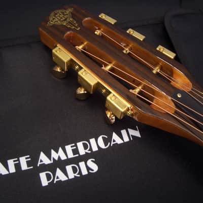ON SALE. Cafe Americain Gypsy Jazz Guitar, From France Beautiful Manon Model. image 7