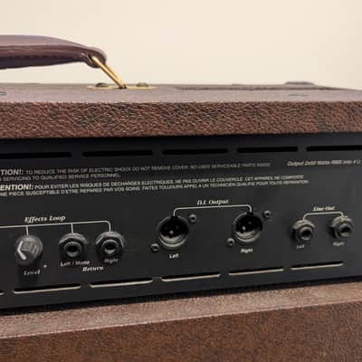 Marshall Acoustic Soloist AS100D 2-Channel 100-Watt 2x8" Acoustic Guitar Combo 2000 - Present - Brown image 4