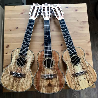 Sound Smith Acoustic Guitalele 2021 Spalted Maple image 2