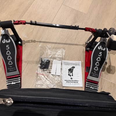 DW DW CP 5002 AD4 Accelerator Drive Twin Pedal with Original Case 2026 - NEUVE image 2
