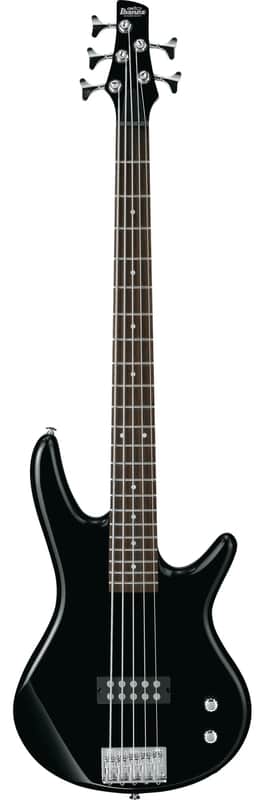 Ibanez GSR105EXBK GIO Series 5-String Electric Bass Guitar, Black image 1