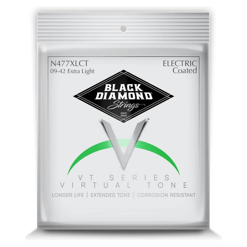 Black Diamond USA Premium Clear Coated Nickel Wound Electric Guitar Strings - Extra Light - 9-42 image 1